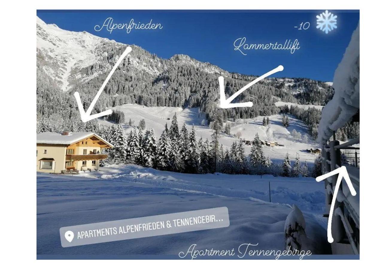 Apartment Tennengebirge Sankt Martin am Tennengebirge Bagian luar foto
